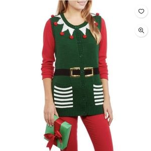 No Boundaries Juniors Holiday Christmas Sweater Vest